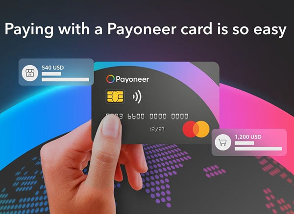 کارت پایونیر - payoneer Card - دریافت کارت فیزیکی پایونیر - کارت مجازی payoneer - افتتاح حساب پایونیر - نقد کردن پایونیر - شارژ اکانت payoneer