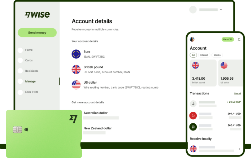 آموزش داشبورد حساب وایز