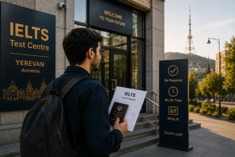 ازمون ایلتس ارمنستان