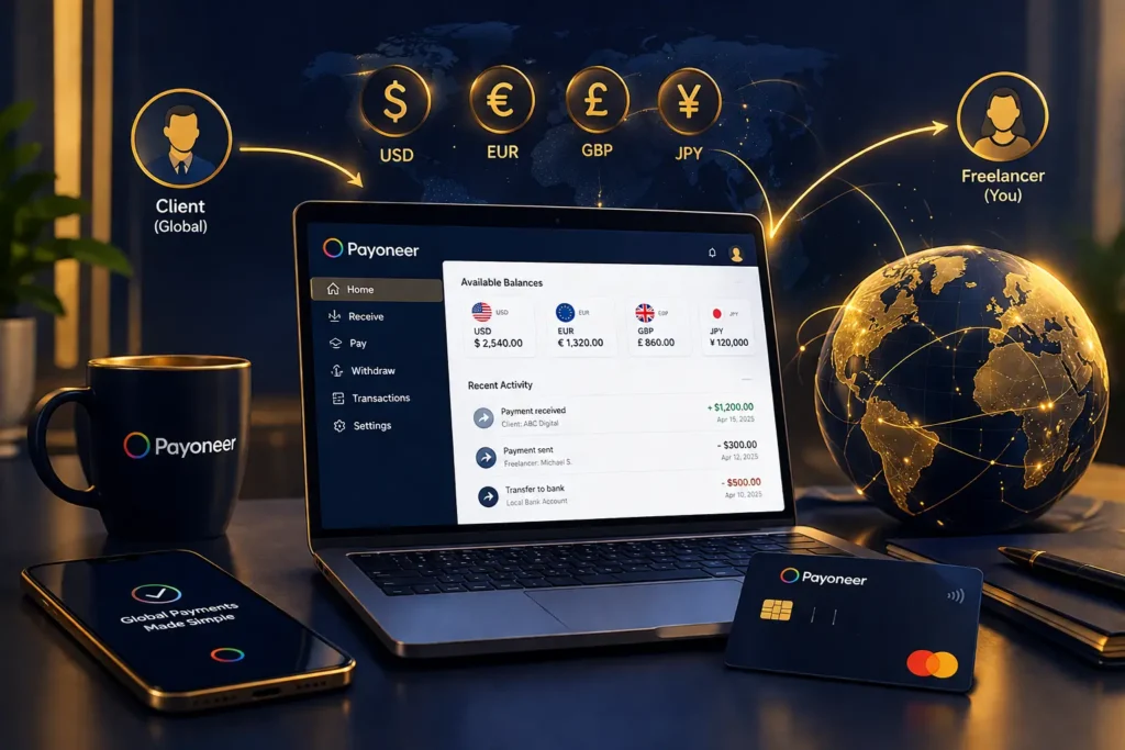 حساب Payoneer چیست و چه کاربردی دارد